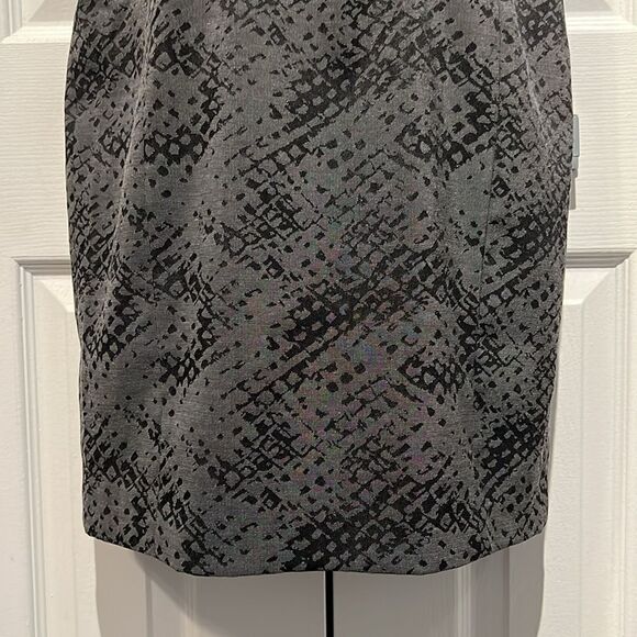 Michael Michael Kors‎ Grey/Black Sleeveless Dress Size 4 - Picture 4 of 12
